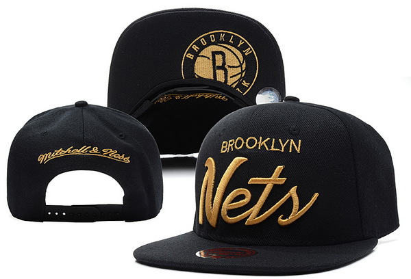 Brooklyn Nets Snapback Hat XDF 4